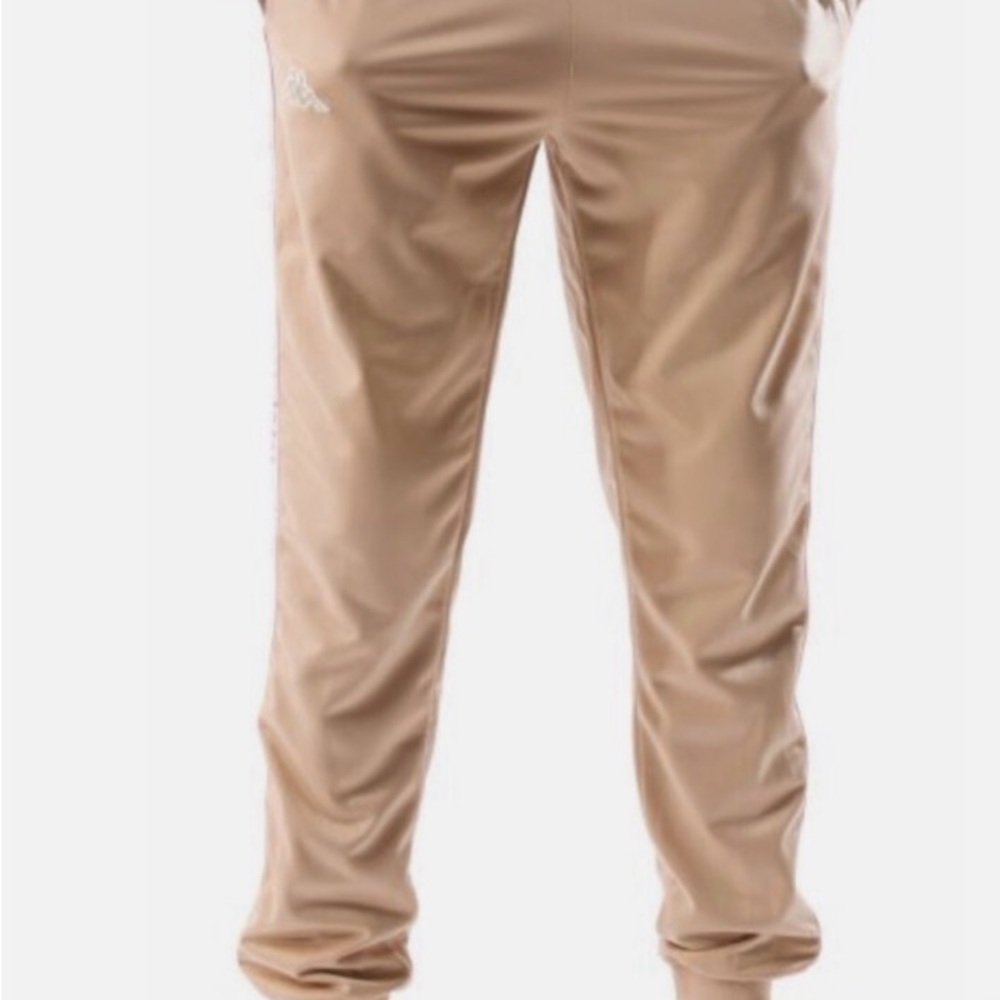 Kappa Men's Beige Track Joggers